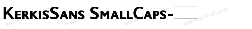 KerkisSans SmallCaps字体转换 KerkisSans SmallCaps字体转换